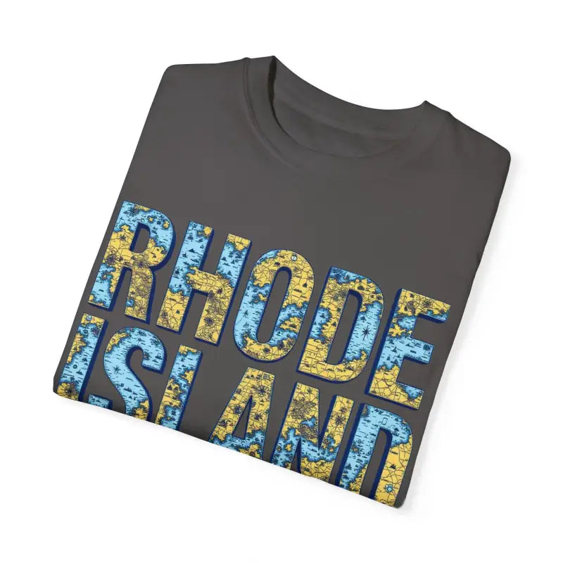 Ocean State Styles Rhode Island Garment Dyed Tee Coastal