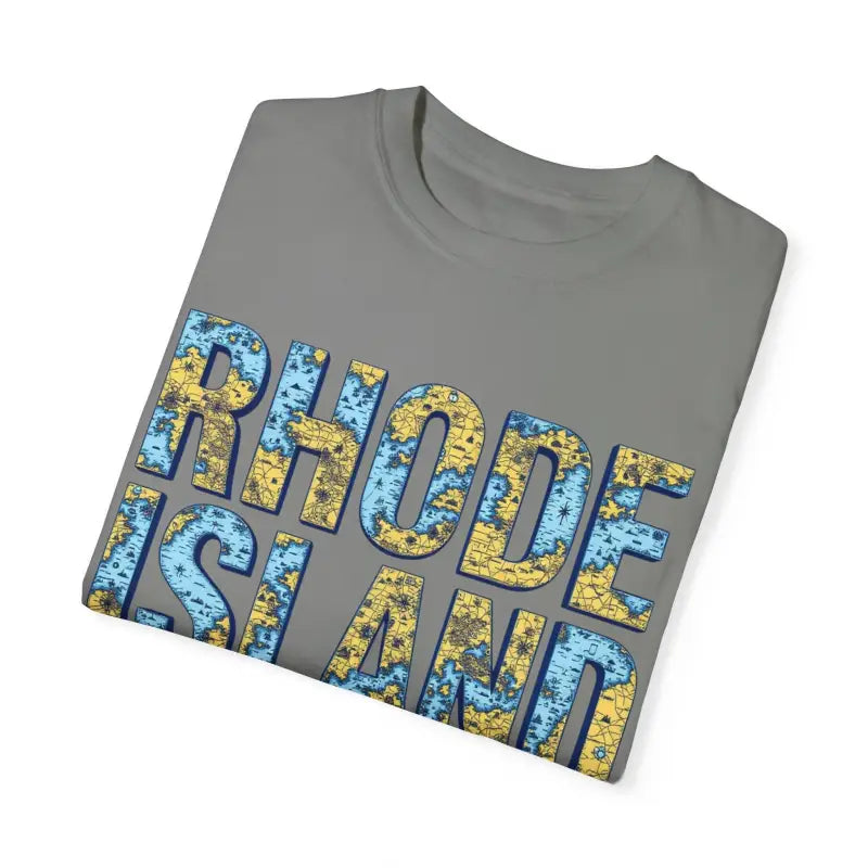 Ocean State Styles Rhode Island Garment Dyed Tee Coastal