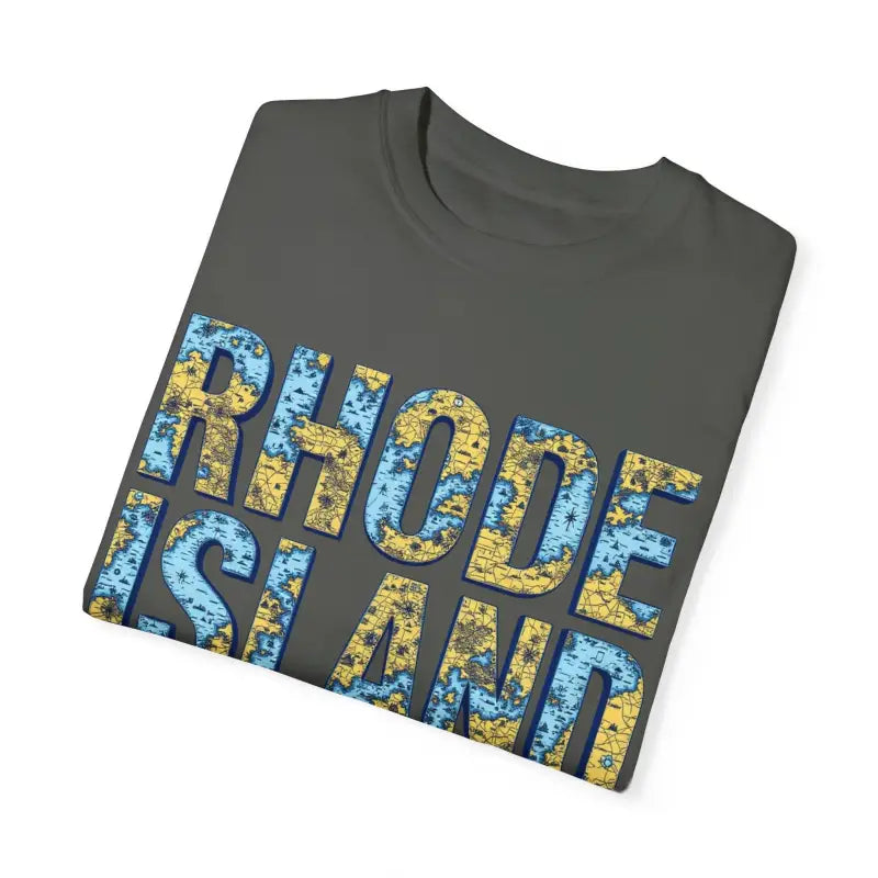 Ocean State Styles Rhode Island Garment Dyed Tee Coastal