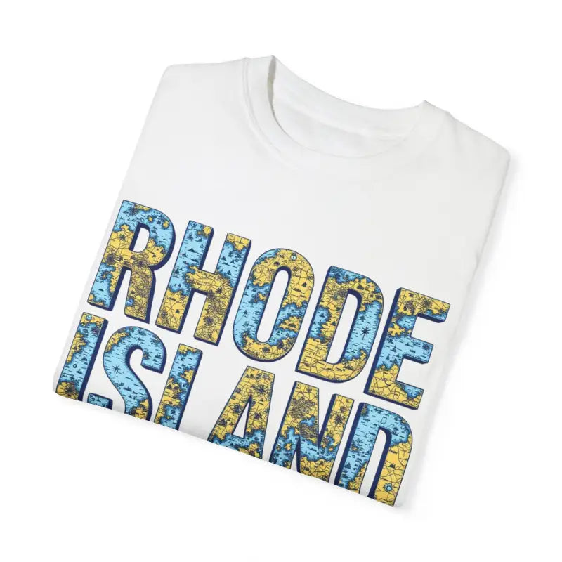Ocean State Styles Rhode Island Garment Dyed Tee Coastal