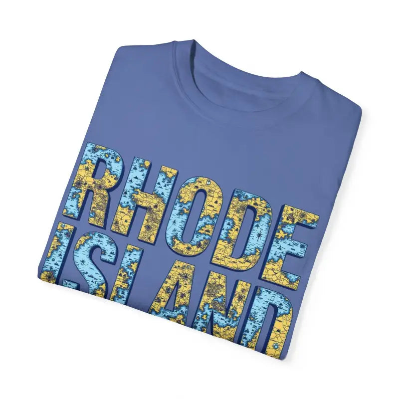 Ocean State Styles Rhode Island Garment Dyed Tee Coastal