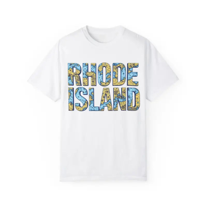 Ocean State Styles Rhode Island Garment Dyed Tee Coastal