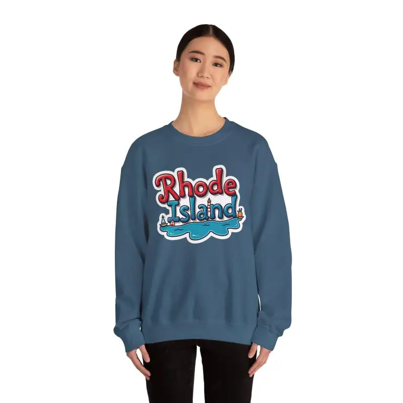 Ocean State Styles Sweatshirt Rhode Island Graphic Comfort