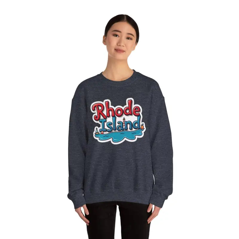 Ocean State Styles Sweatshirt Rhode Island Graphic Comfort