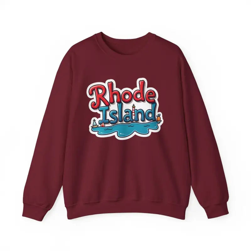 Ocean State Styles Sweatshirt Rhode Island Graphic Comfort
