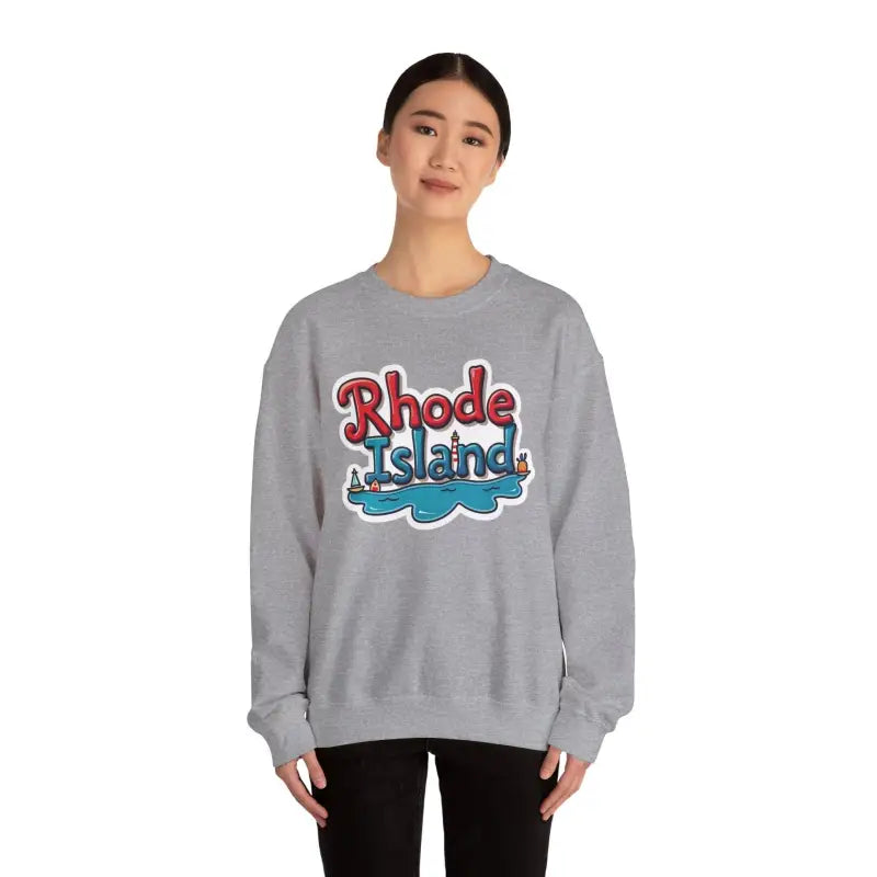 Ocean State Styles Sweatshirt Rhode Island Graphic Comfort