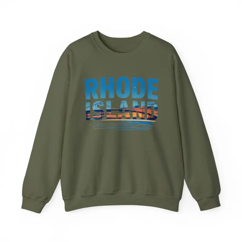 Ocean State Styles Rhode Island Sweatshirt Beach Lovers