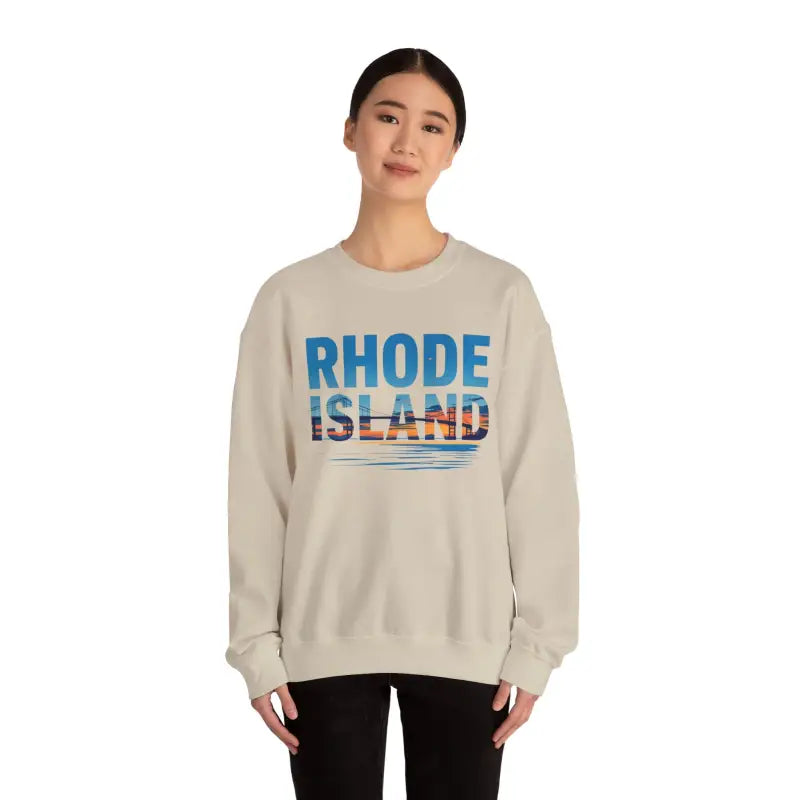 Ocean State Styles Rhode Island Sweatshirt Beach Lovers