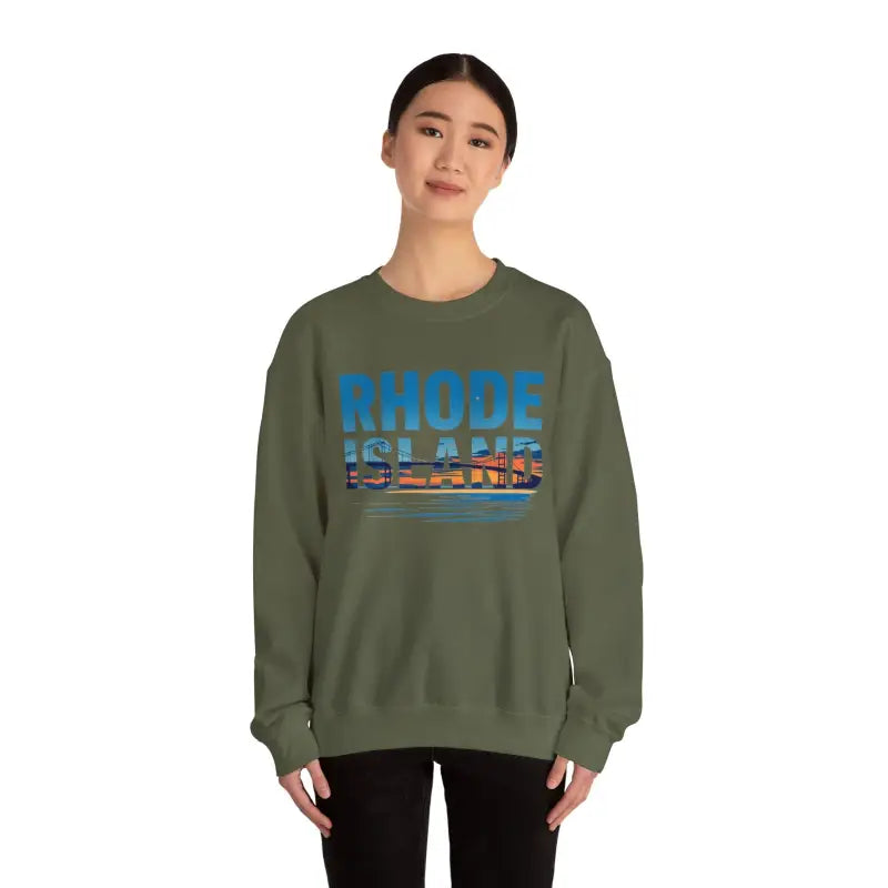 Ocean State Styles Rhode Island Sweatshirt Beach Lovers