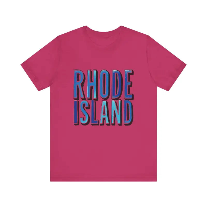 Ocean State Styles Rhode Island Graphic Tee Unisex Jersey