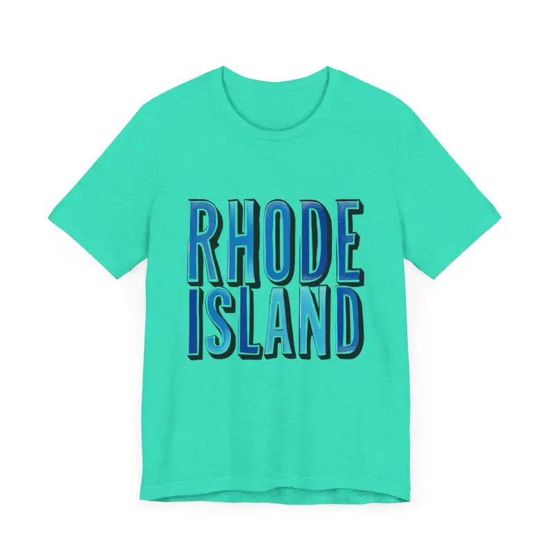Ocean State Styles Rhode Island Graphic Tee Unisex Jersey