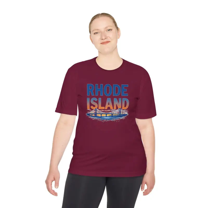 Ocean State Styles Rhode Island Graphic Unisex Tee Shirt