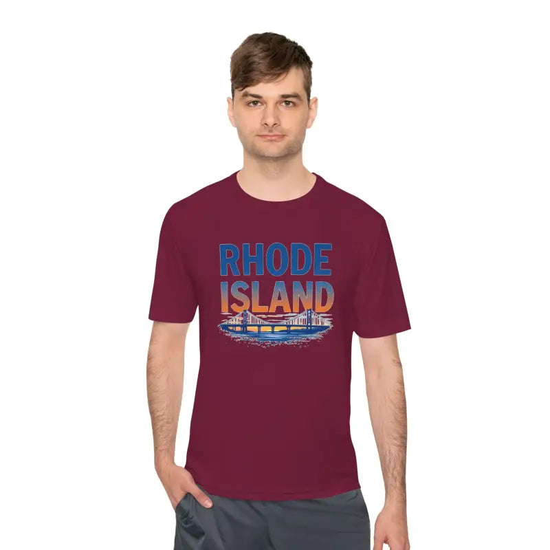 Ocean State Styles Rhode Island Graphic Unisex Tee Shirt