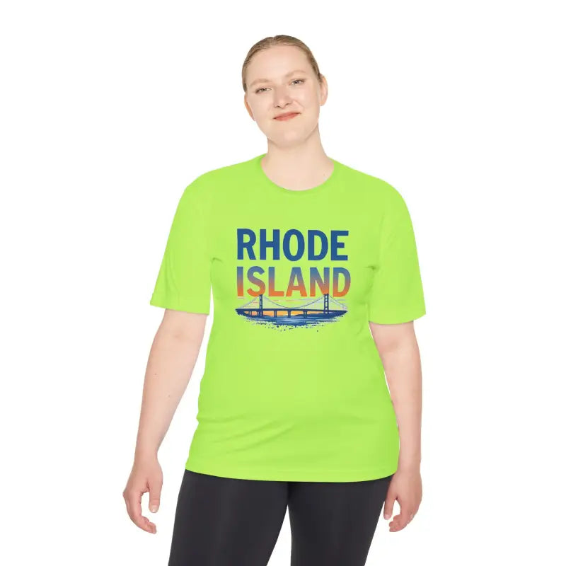 Ocean State Styles Rhode Island Graphic Unisex Tee Shirt