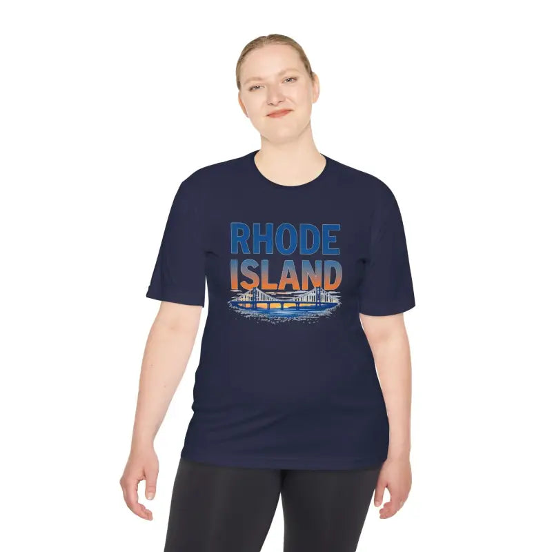 Ocean State Styles Rhode Island Graphic Unisex Tee Shirt