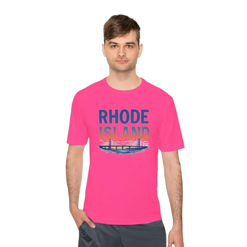 Ocean State Styles Rhode Island Graphic Unisex Tee Shirt