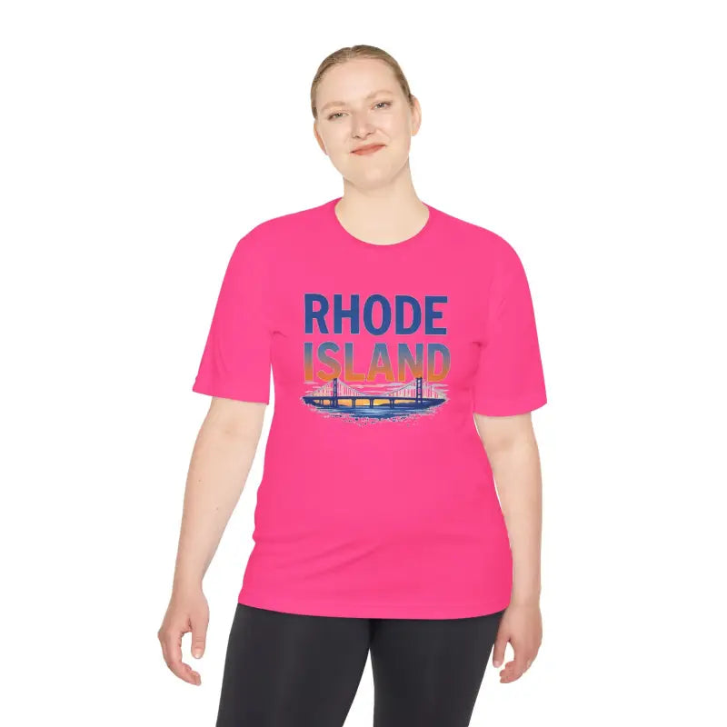 Ocean State Styles Rhode Island Graphic Unisex Tee Shirt