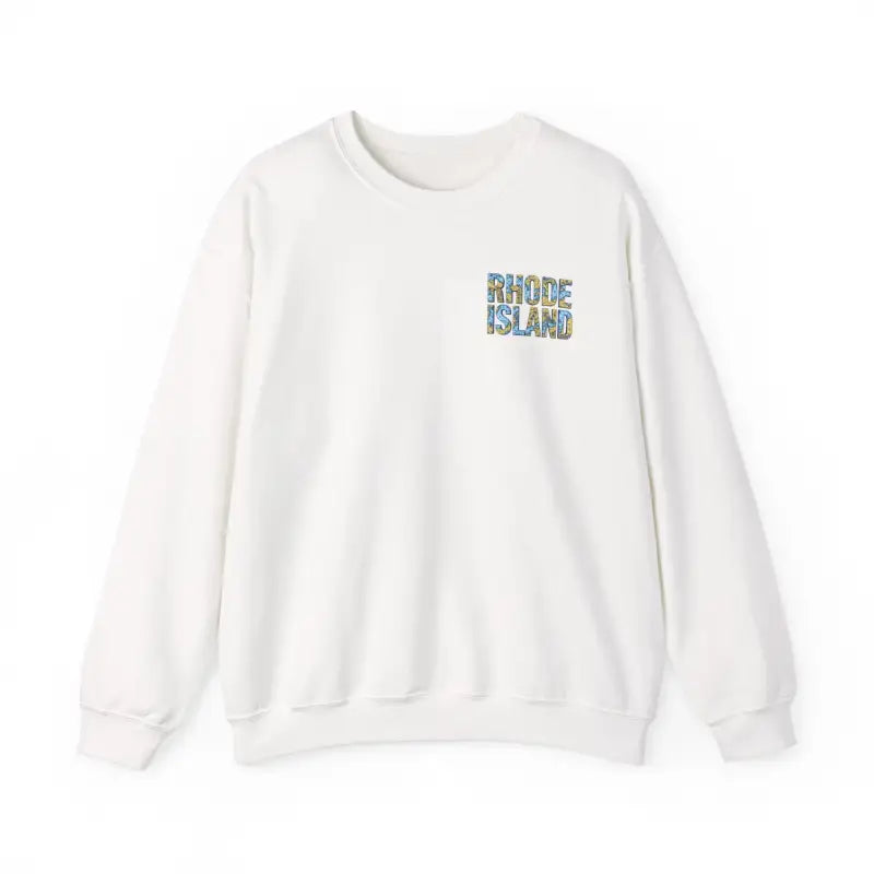 Ocean State Styles Sweatshirt Rhode Island Nautical Map