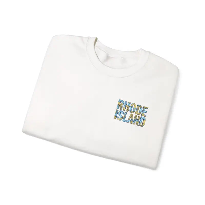 Ocean State Styles Sweatshirt Rhode Island Nautical Map
