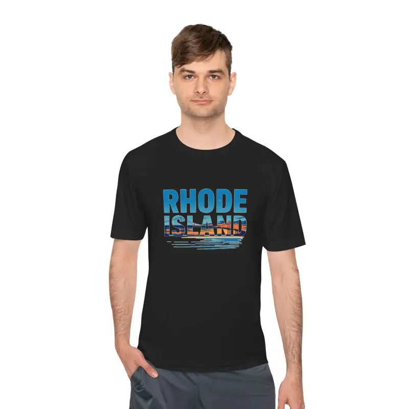 Ocean State Styles Rhode Island T Shirt Moisture Wicking