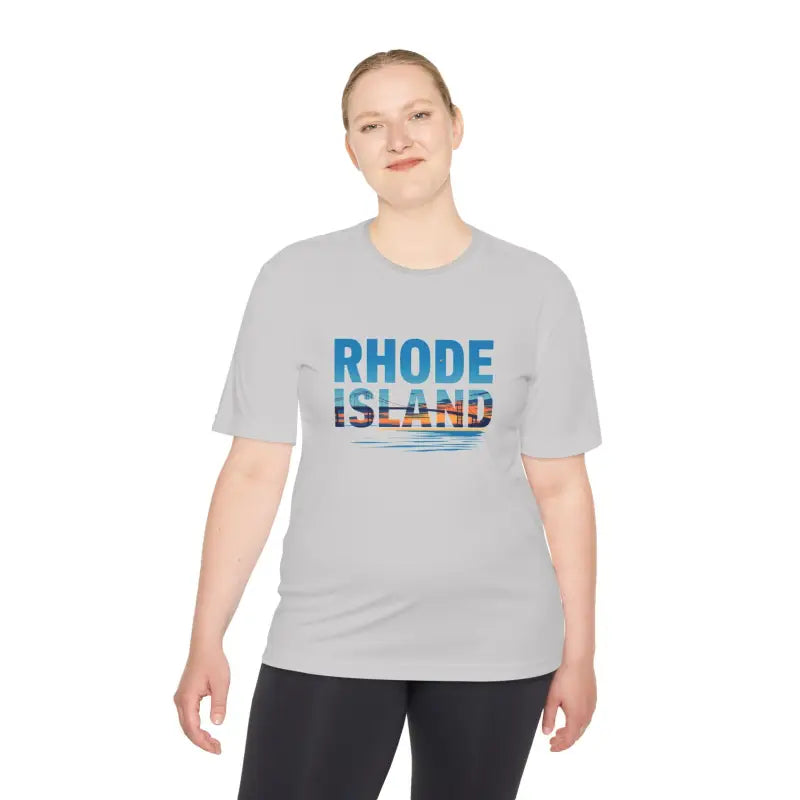 Ocean State Styles Rhode Island T Shirt Moisture Wicking
