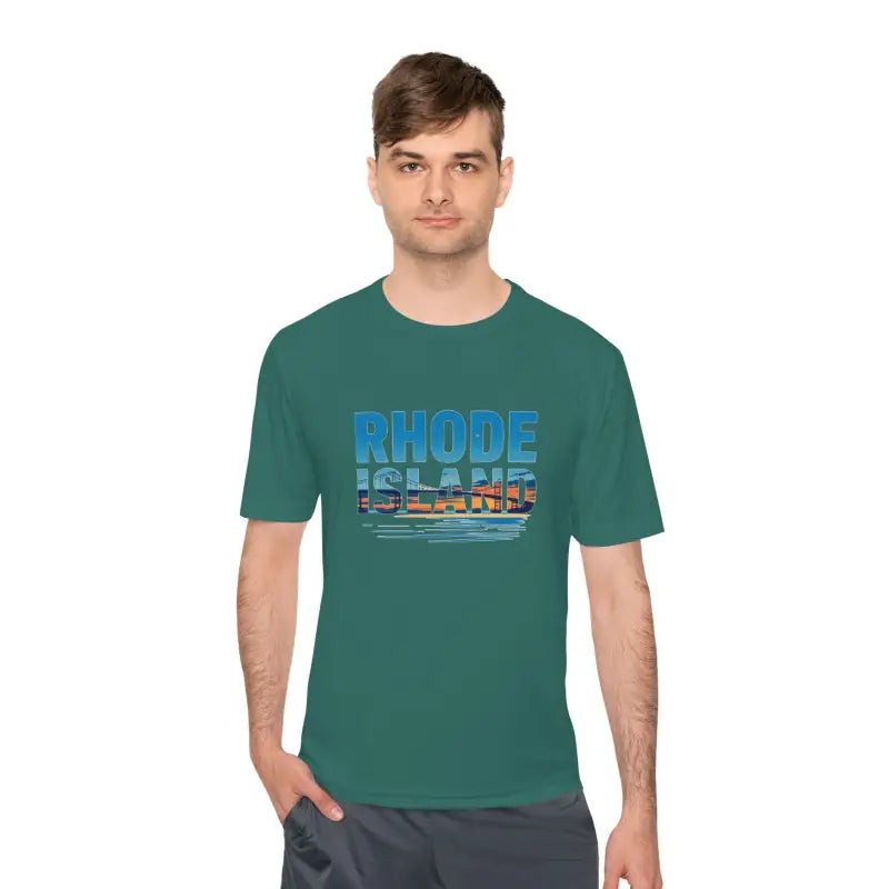 Ocean State Styles Rhode Island T Shirt Moisture Wicking