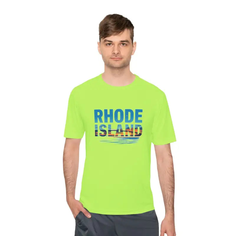 Ocean State Styles Rhode Island T Shirt Moisture Wicking