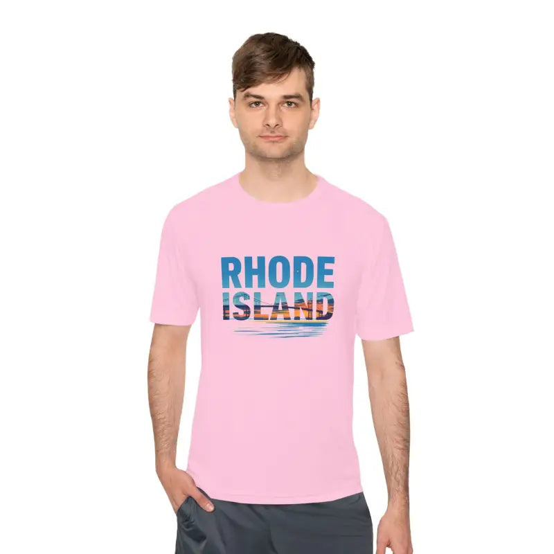 Ocean State Styles Rhode Island T Shirt Moisture Wicking