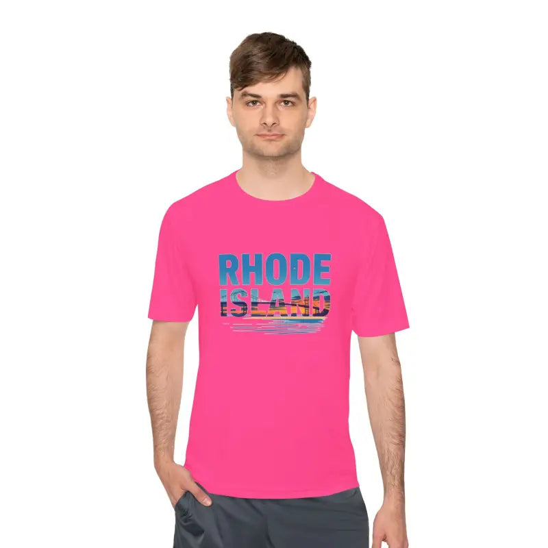 Ocean State Styles Rhode Island T Shirt Moisture Wicking