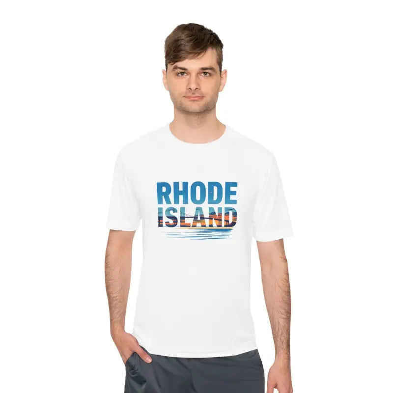 Ocean State Styles Rhode Island T Shirt Moisture Wicking