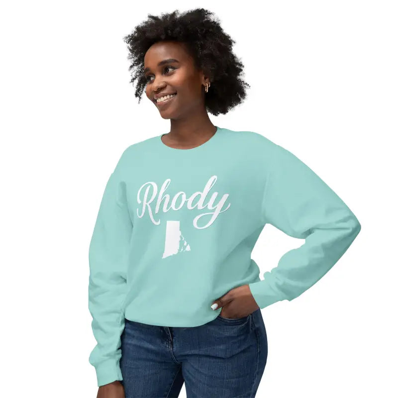 Ocean State Styles Sweatshirt Rhody Rhode Island Outline