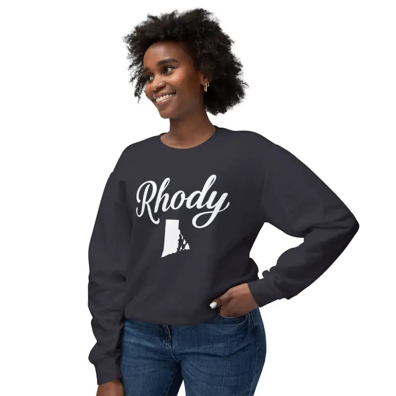 Ocean State Styles Sweatshirt Rhody Rhode Island Outline