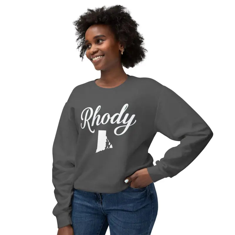 Ocean State Styles Sweatshirt Rhody Rhode Island Outline