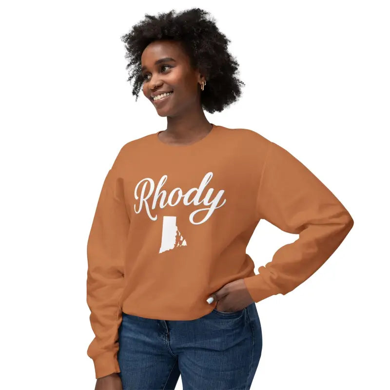 Ocean State Styles Sweatshirt Rhody Rhode Island Outline
