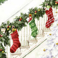 Stockings Paper Lunch Napkin