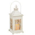 Rustic Woodland Lantern with Timer