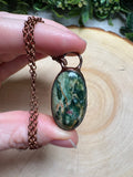 Ruby in Fuchsite Necklace