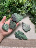 Ruby Zoisite Leaf