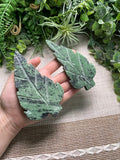 Ruby Zoisite Leaf