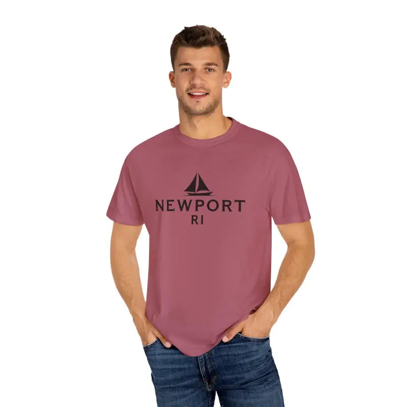 Ocean State Styles Newport Sailboat T Shirt Unisex