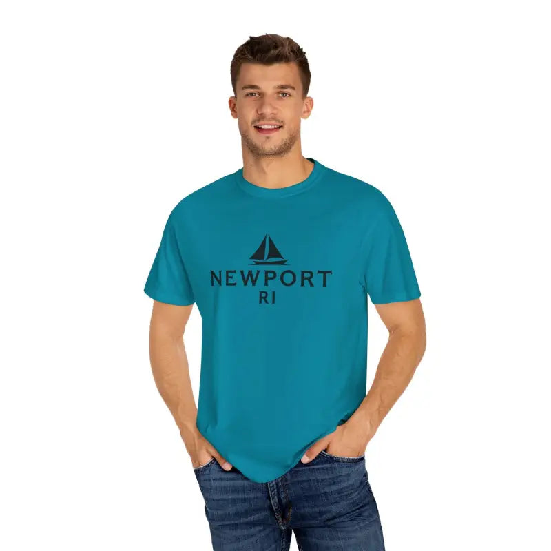 Ocean State Styles Newport Sailboat T Shirt Unisex