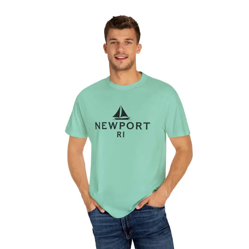 Ocean State Styles Newport Sailboat T Shirt Unisex