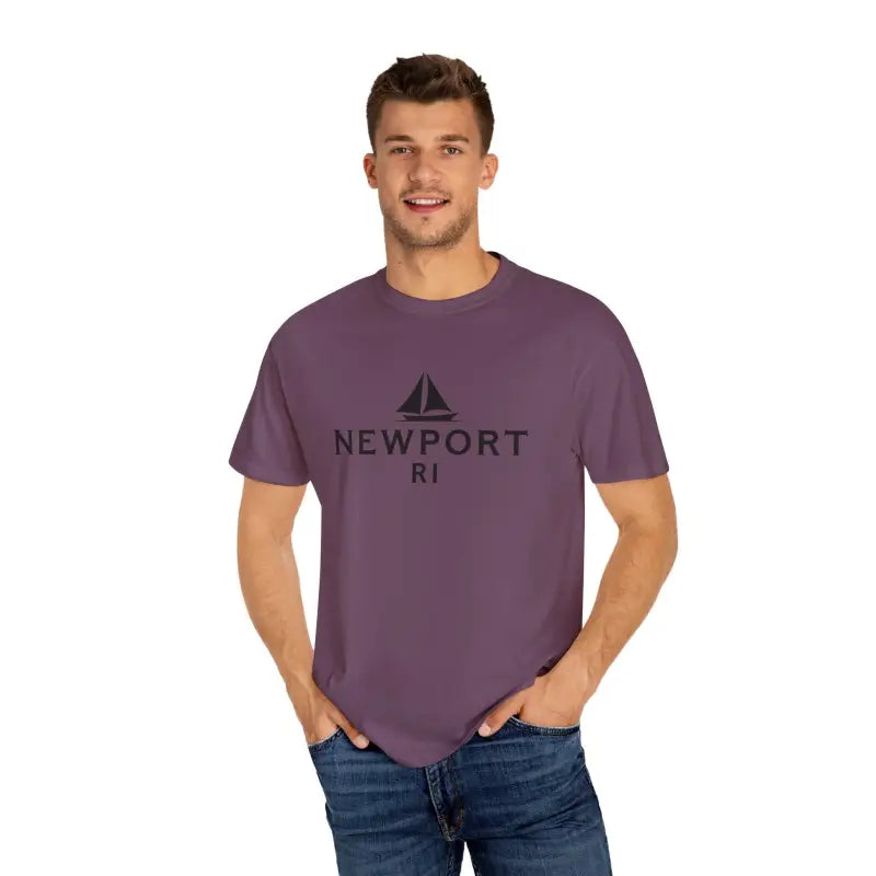 Ocean State Styles Newport Sailboat T Shirt Unisex