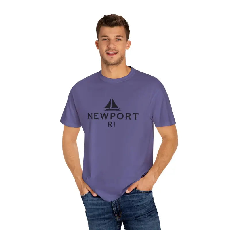 Ocean State Styles Newport Sailboat T Shirt Unisex