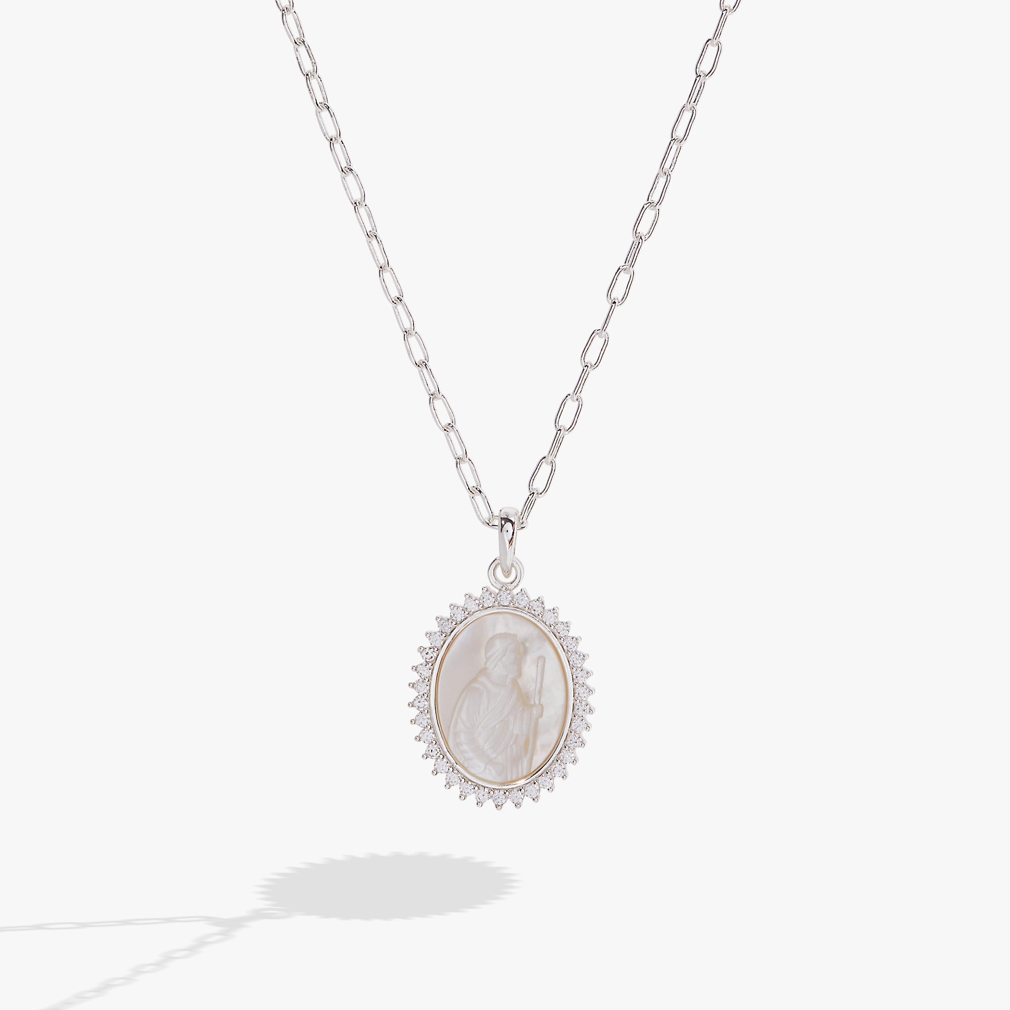 Divine Guides St. Christopher Pendant Necklace