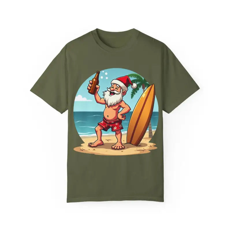 Ocean State Styles T Shirt Santa Unisex Surf Beer Edition