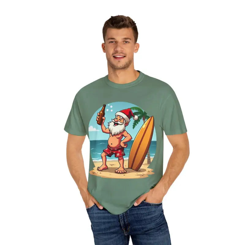 Ocean State Styles T Shirt Santa Unisex Surf Beer Edition