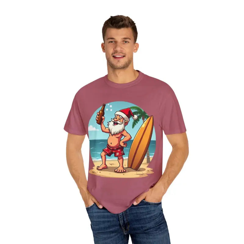 Ocean State Styles T Shirt Santa Unisex Surf Beer Edition