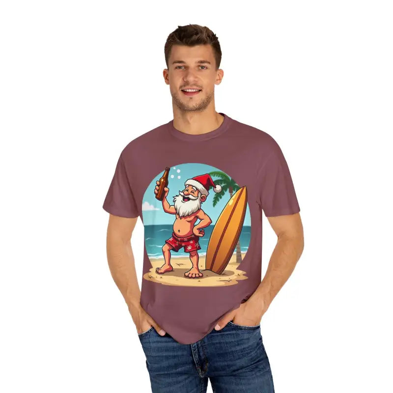 Ocean State Styles T Shirt Santa Unisex Surf Beer Edition