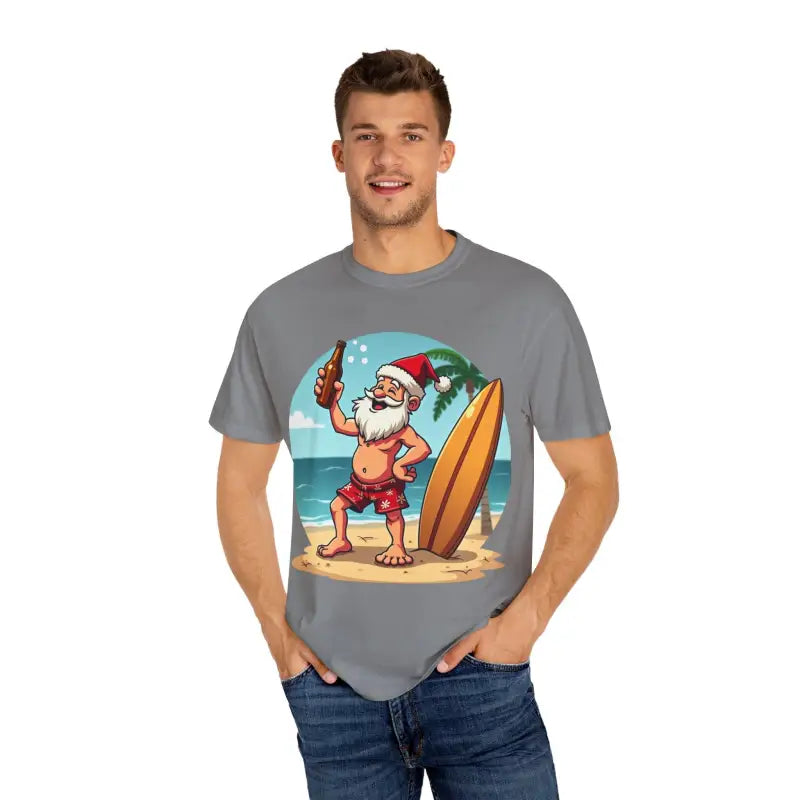 Ocean State Styles T Shirt Santa Unisex Surf Beer Edition